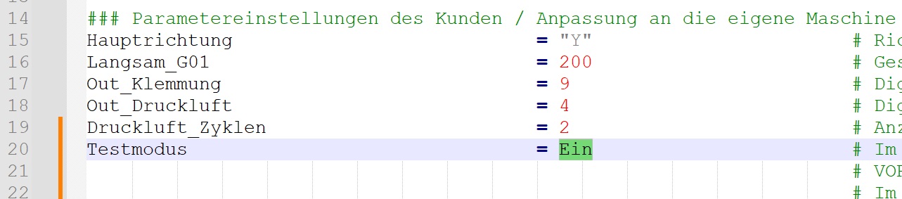 Werkzeugwechsler Advanced für die SIM Software