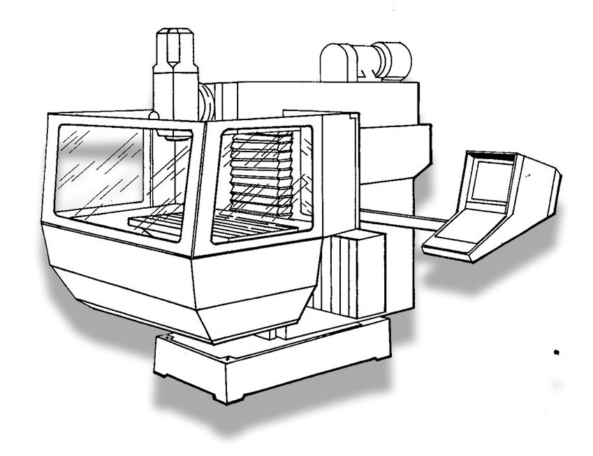 MAHO Fräsmaschine CNC Retrofit